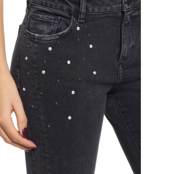 NEW • DL1961 • Mara Studed Straight Leg Jeans 29 - Picture 3 of 7